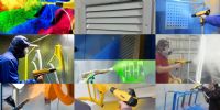 APLICACION DE PINTURA ELECTROSTATICA